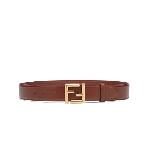 Fendi Natural-Coloured Leather Belt 