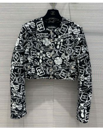 Chanel Women's Short Jacket Black