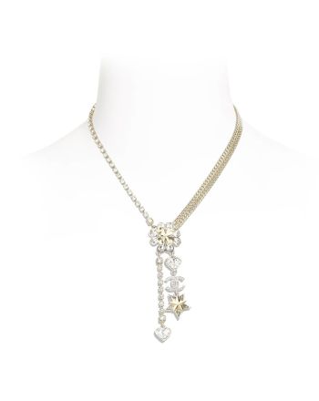 Chanel Women's Necklace ABA880 Golden