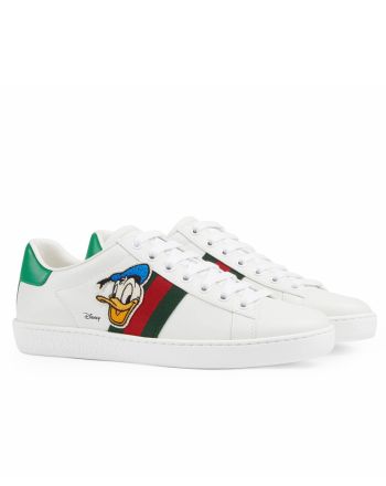 Gucci x Disney Unisex Donald Duck Ace sneaker White