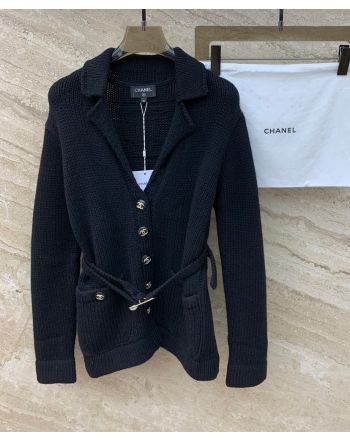 Chanel Women's Cashmere Jacket Black
