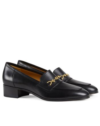 Gucci Women's Loafer With Horsebit Black